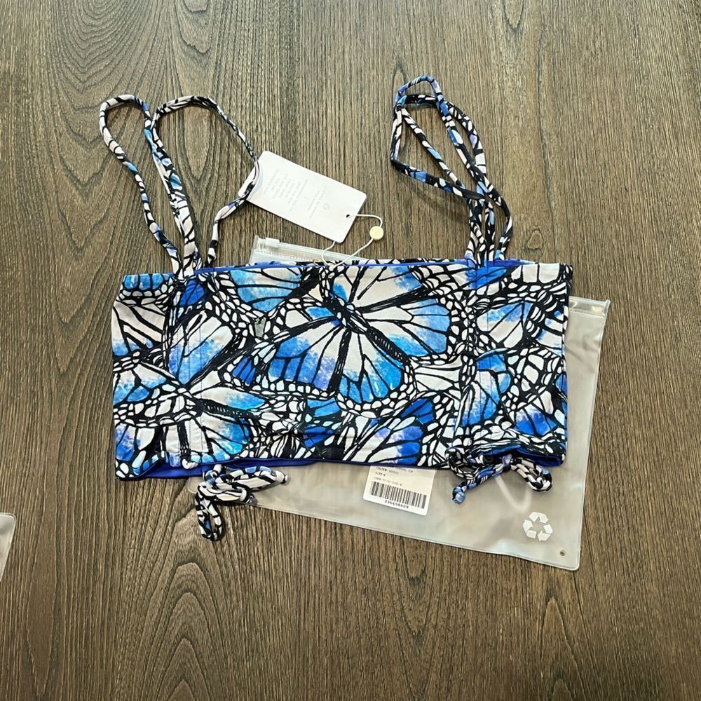 NWT Toluca Biana Bikini Top Bandeau Adonis Size M